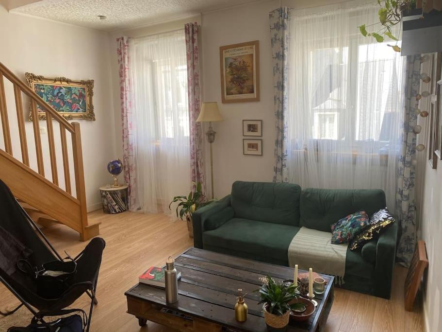 Hyper Centre Cherbourg, Superbe Duplex De 72 M2 Esterno foto